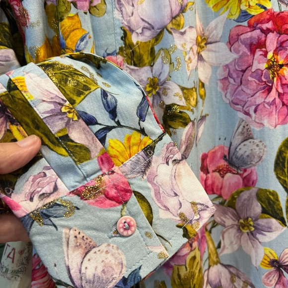 Aratta Multicolor Floral Blouse - Picture 13 of 16